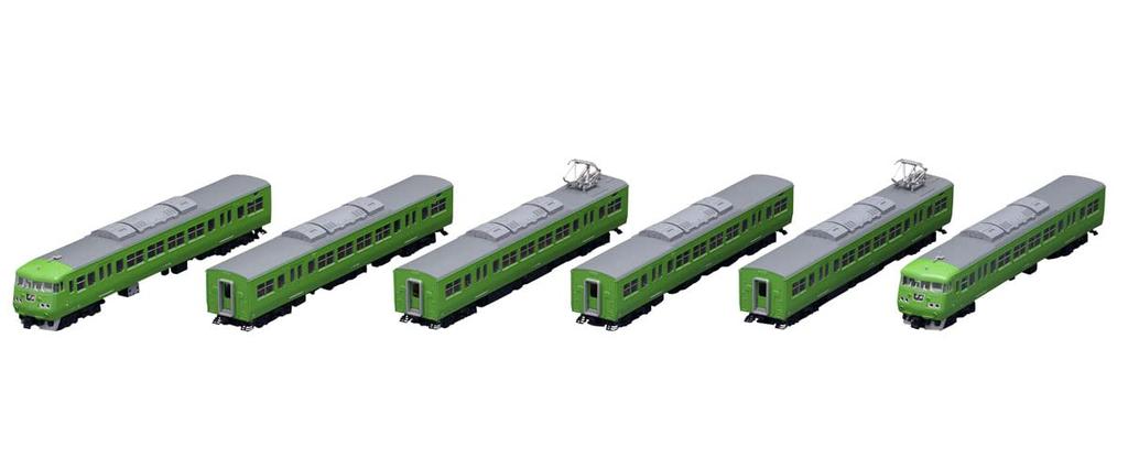 TOMIX N Gauge JR 117 300 Series Green Set 98782 Модель железной дороги
