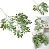 Fake Green Plant With Silk Leaves For Wedding Decor And Indoor Office Use