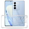 For Vivo V27 Pro Case Clear Silicone Soft Back Cover Protect Case For Vivo V25E Clear Shockproof Bumper Coque For Vivo V25 Funda