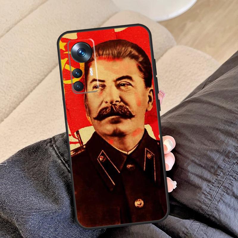 Russian Stalin Ussr Case For Xiaomi 13 13T 12T 11T 12 Lite 14 Pro 12X POCO F5 Pro X5 X3 M5 X4 F3 F4 C65 Cover