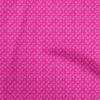 Cotton Flex Fuschia Pink Fabric Geometric Sewing Craft Projects Fabric Prints By Yard 40 Inch