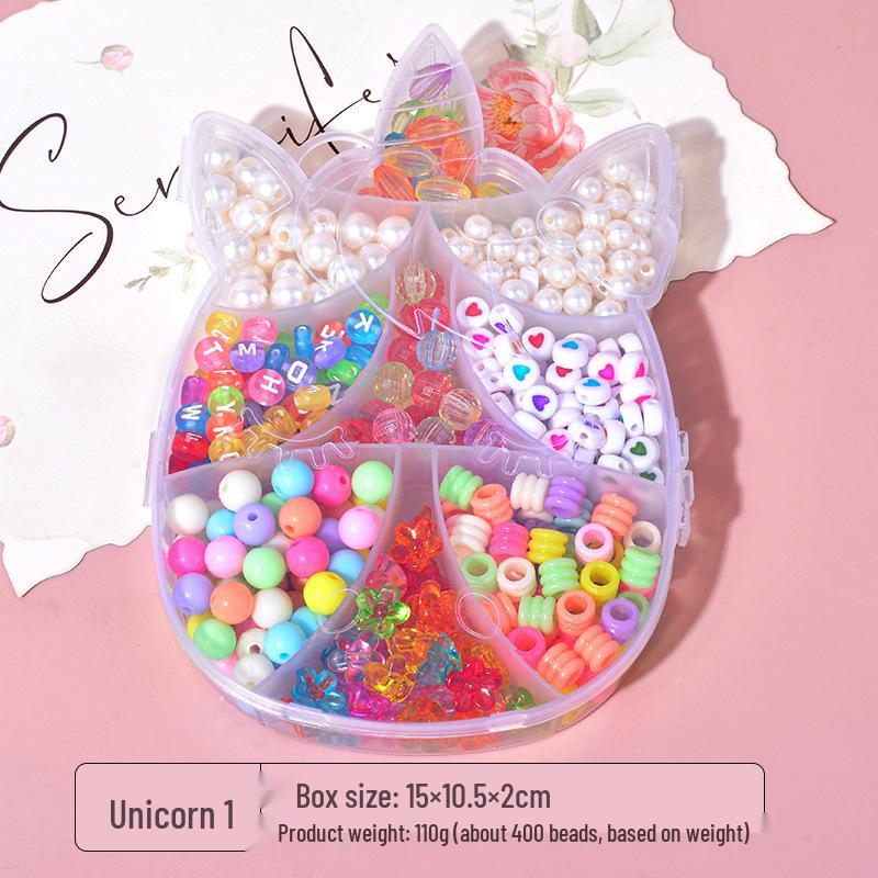 Игрушки из бисера ручной работы: Набор для изготовления украшений для девочек «Сделай сам» с креативными браслетами и ожерельями-пазлами