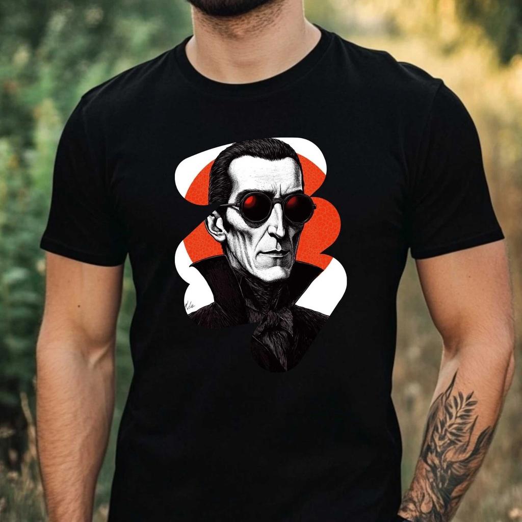 T-Shirt Herren Vampir mit Sonnenbrille Motiv Baumwolle Größe XS bis 5XL