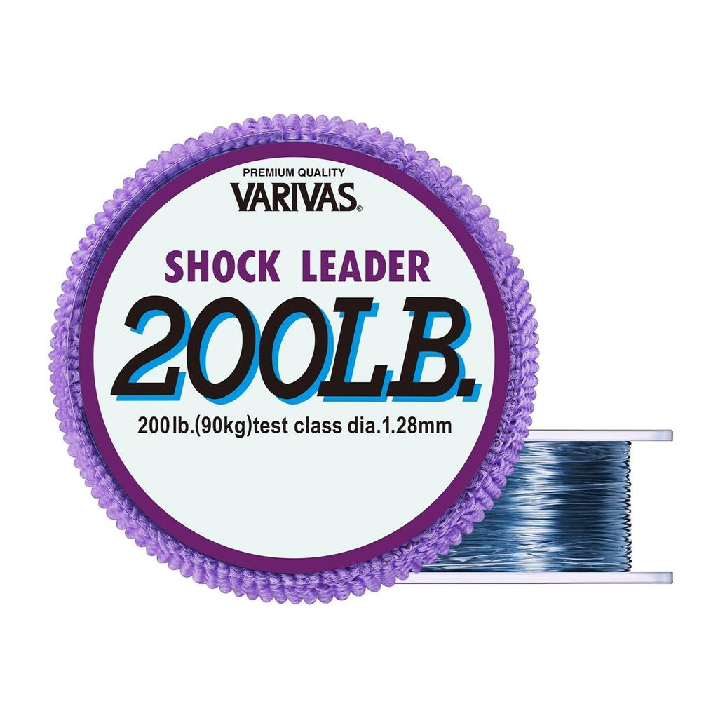 Поводковый материал Morris Shock Leader Varivas Нейлон 50м 200lb Серо-дымчатый (МОРРИС) 60