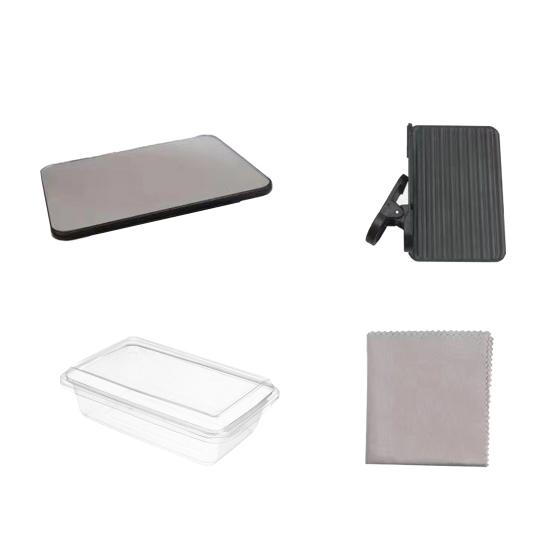 Reflection Photo Mirror for Smartphones Universal Clip-on Glass Lens Adjustable Glass Vertical Clip On Selfie Mirror for Travel & Selfie Photography