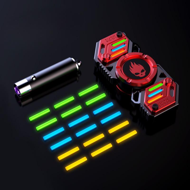 Сплав светящийся ручной спиннер игрушка металлический палец антистресс новая технология деформируемая техника для взрослых детей мальчик ЗВЕЗДНЫЙ СОЛДАТ