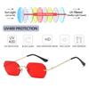 Fashion Driving Small Frame Sun Glasses Eyewear UV400 Rectangle Sunglasses for Women