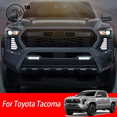 Для Toyota Tacoma 2024 2025 Автомобильные светодиодные дневные ходовые огни Последовательные указатели поворота Противотуманная фара Автомобильные аксессуары для модификации