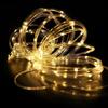 LED Solar Waterproof Christmas Garden Decoration Copper Wire Rainbow Tube Light