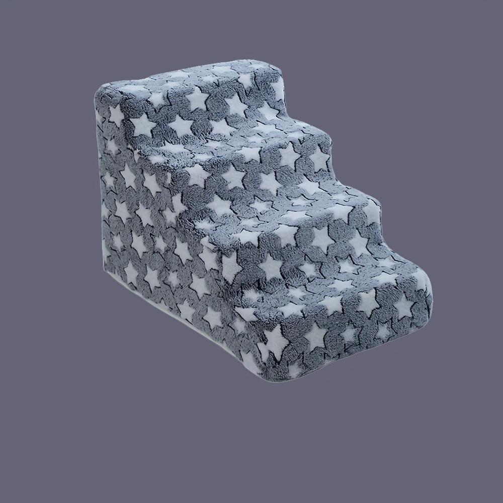 Безопасные ступеньки для домашних животных | Обеспечьте лестницы для собак высотой 3/4 ступеньки и пандусы для диванов-кроватей для травмированных, пожилых и уязвимых собак и кошек | Нескользящие, съемные для чистки