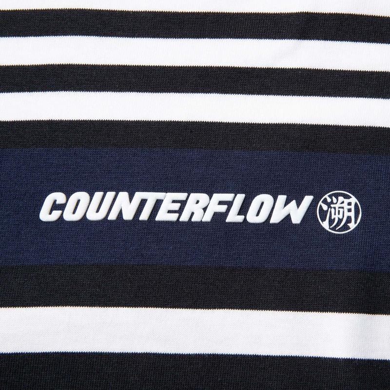 Li Ning CF Полосатая Удобная Контроль Температуры Антибактериальная Футболка с Коротким Рукавом Мужские Топы Глубокий Ирис Синий ATSV181-2