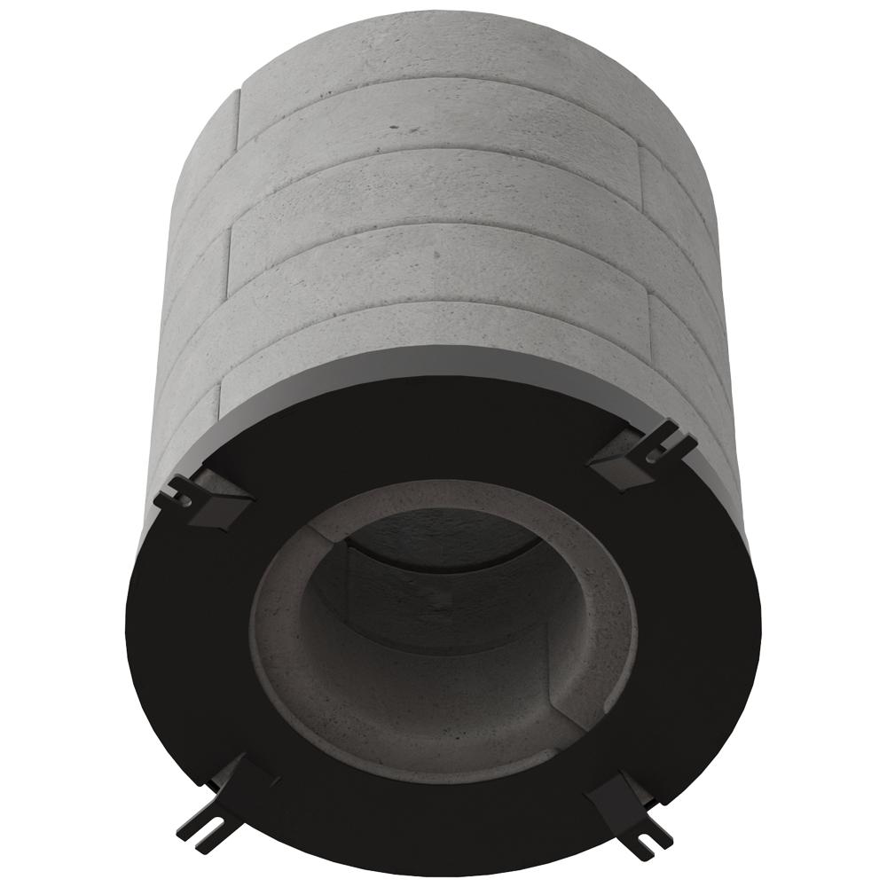 Комплект дисков для накопления бетона 10 шт.. 5 слоев для печей REN/L