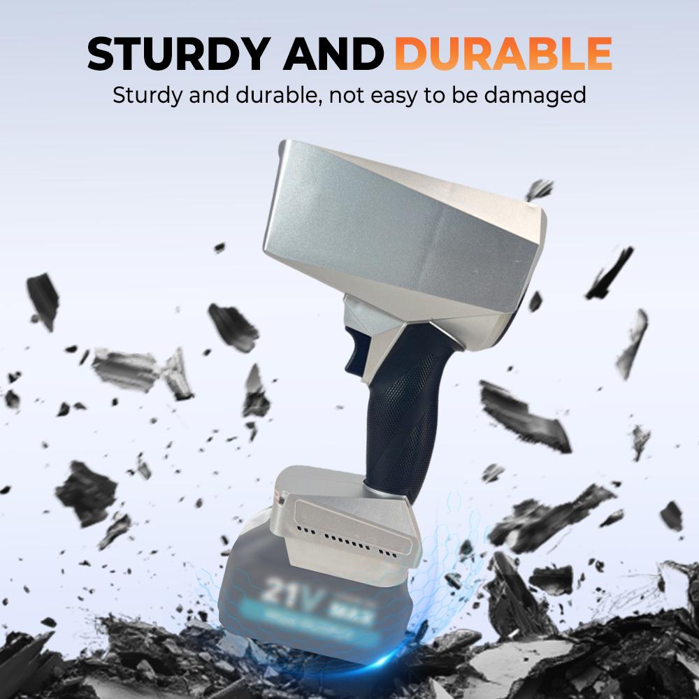 1000W Brushless Jet Blower 64mm Violent Turbo Fan Wireless Handheld Air Blower for Makita Battery 18V (No Battery)