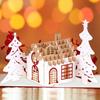 HBlife 9 Pack 3D Christmas Cards Pop Up Holiday Postcards Greeting Handmade Holiday Xmas Cards & Envelopes for New Year