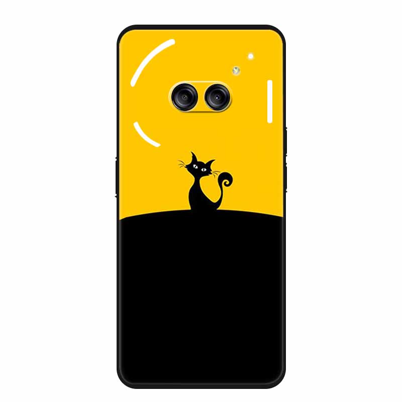 Чехол для Nothing Phone 2A Роскошный Мягкий Силиконовый Задний Чехол из ТПУ Чехлы для Телефона для Nothing Phone2A 5G A142 Ударопрочный Милый Любовь Capa