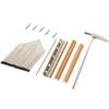 17 Keys Kalimba DIY Replacement Parts with Keys Bridge Tuning Hammer Accessories