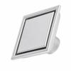 4.33 Inch Floor Drain Square Shape Bathroom Drain Anti-Odor Shower Drain  Garage