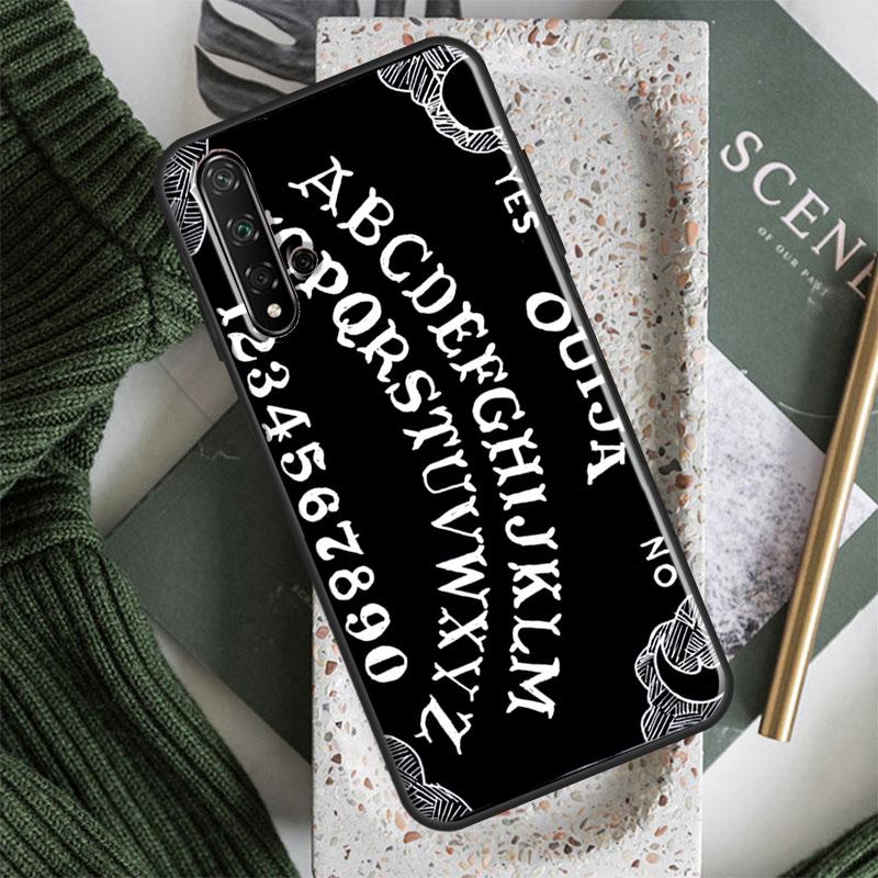 Чехол Ouija Board для Huawei Honor 70 50 X8 X9a Magic5 90 Lite P20 P30 P40 P60 Pro P Smart Nova 5T