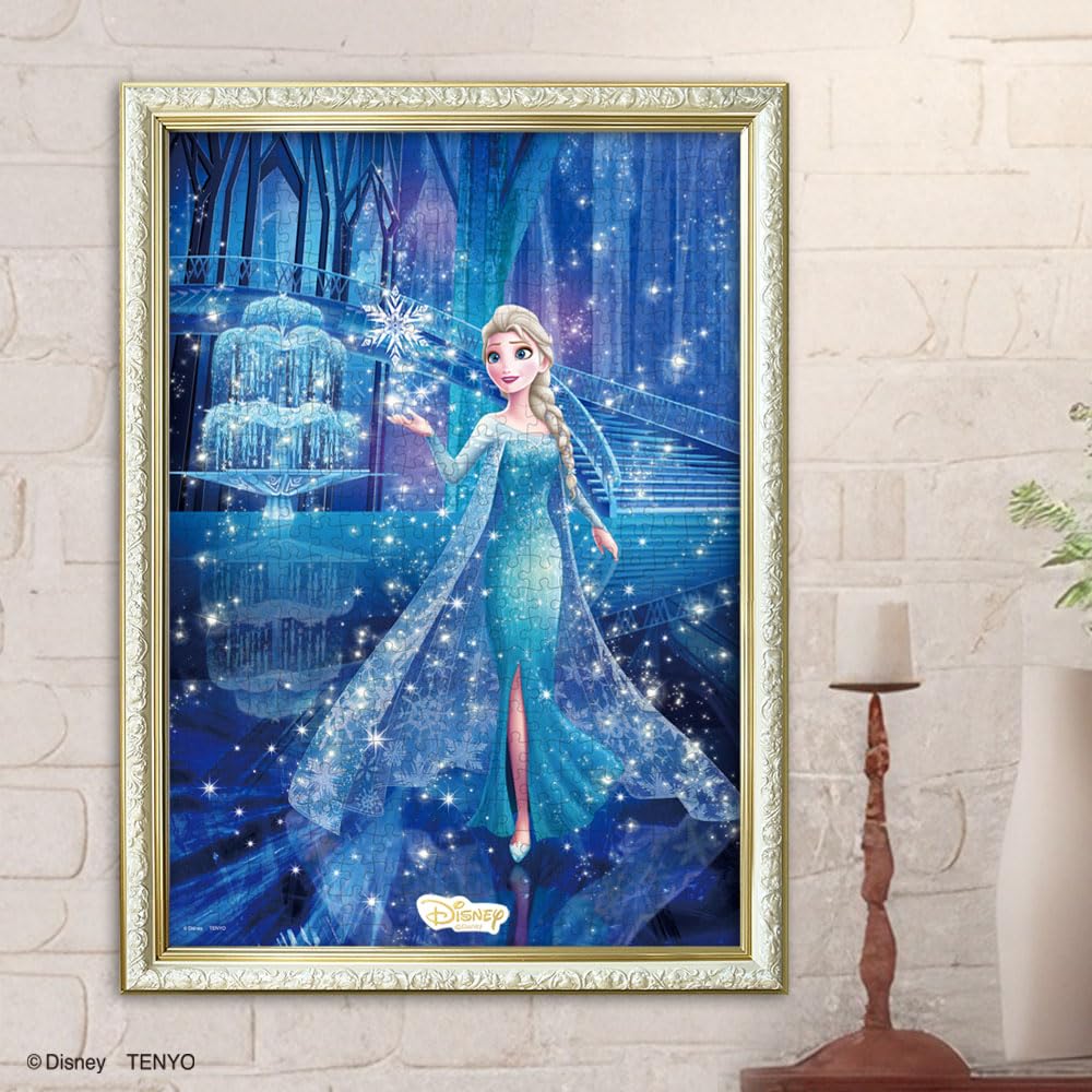 Tenyo в Пазле Disney Magic Flash Magic с и Карточкой Сервиса (Теньо) [Сделано в Японии] 500 деталей Эрендель (замороженный) (35x49см) Клей D-500-683,