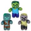 Character Popular Enemy Mob Stuffed Toys Now Available Stuffed Toys Zombie Drowned Husk All 3 Types Set Official Goods 22cm Approx.