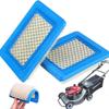 2 Piece Air Filter for Briggs Stratton, Garden Air Filter, Air Filter for Lawnmower, Lawnmower Air Filter, for Lawnmowers and Tractors, Briggs and