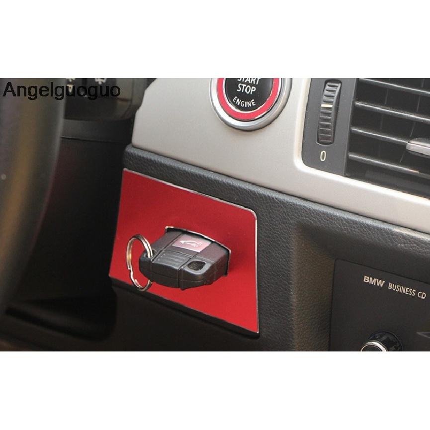 Стайлинг автомобиля для BMW 3 серии E90 2005-2012, декоративная рамка с замочной скважиной, отделка из нержавеющей стали, внутренние чехлы, наклейки