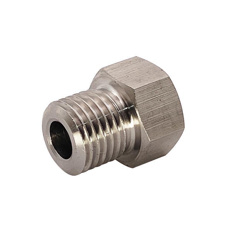 Stainless Steel 304 Metric Thread Adapter: Female M8X1.25 to Male M14X1.5 (0923)