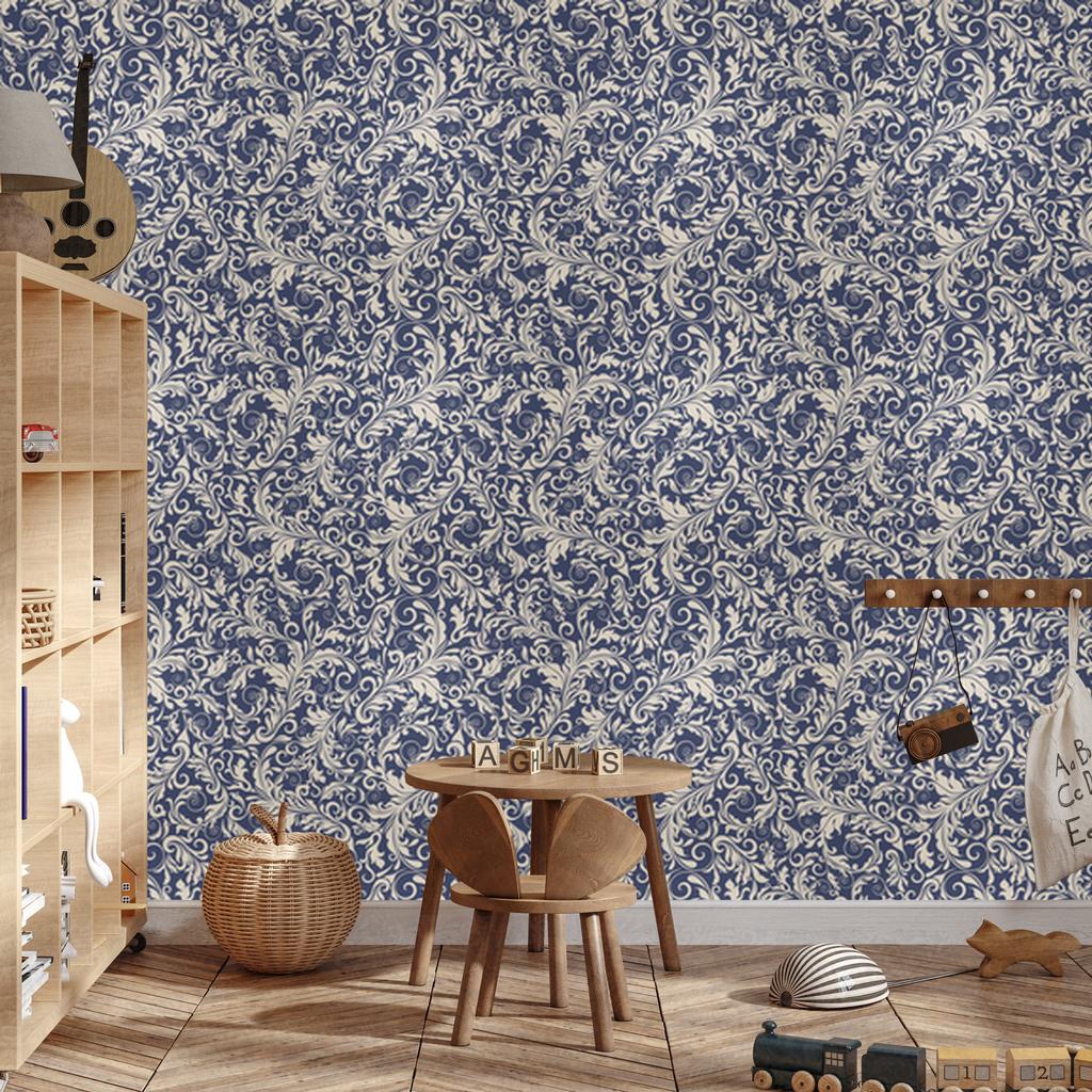 Vintage Ornaments Wallpaper in a vintage style for the living room and bedroom 50x1000