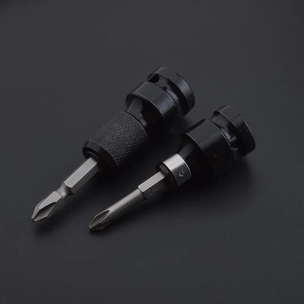 1/2 Inch Square Drill Chuck Adapter Ratchet Socket Drive Converter Wrench Socket Adapter