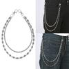 Double Chain Pants Chain Punk Jeans Chain Trendy Waist Chain Accessories Gifts