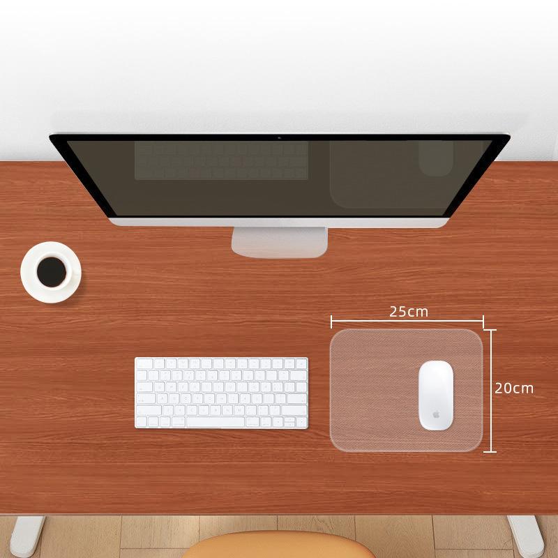Transparent Glass Gaming Optical Mouse Pad E-Sport Fps Gamer Accessories Professional Mouse Mat Mousepad For Laptop Pc Computer