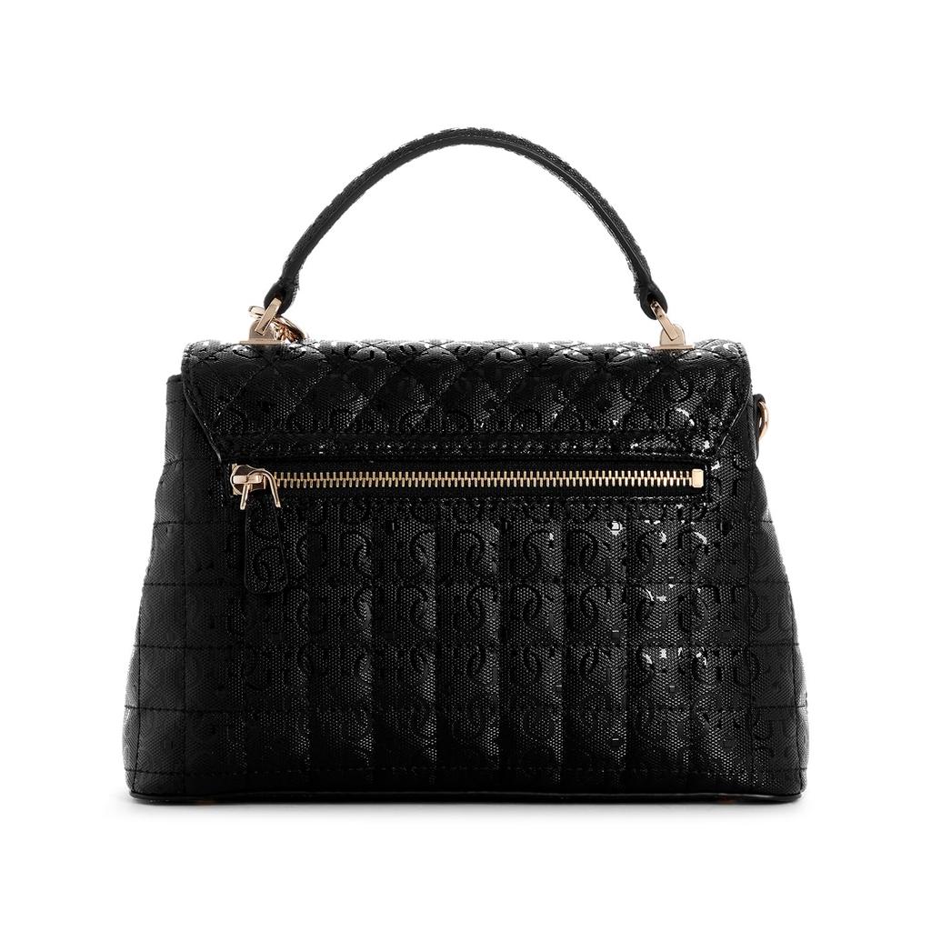 Guess YARMILLA TOP HANDLE FLAP BLA Handbag