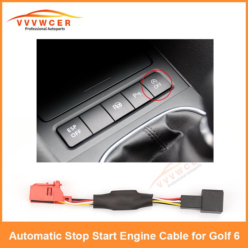 For VW Golf 7 7.5 Passat B8 Jetta SEAT Automatic Stop Start Engine System Off Control Start Stop Canceler Cable for POLO Atlas