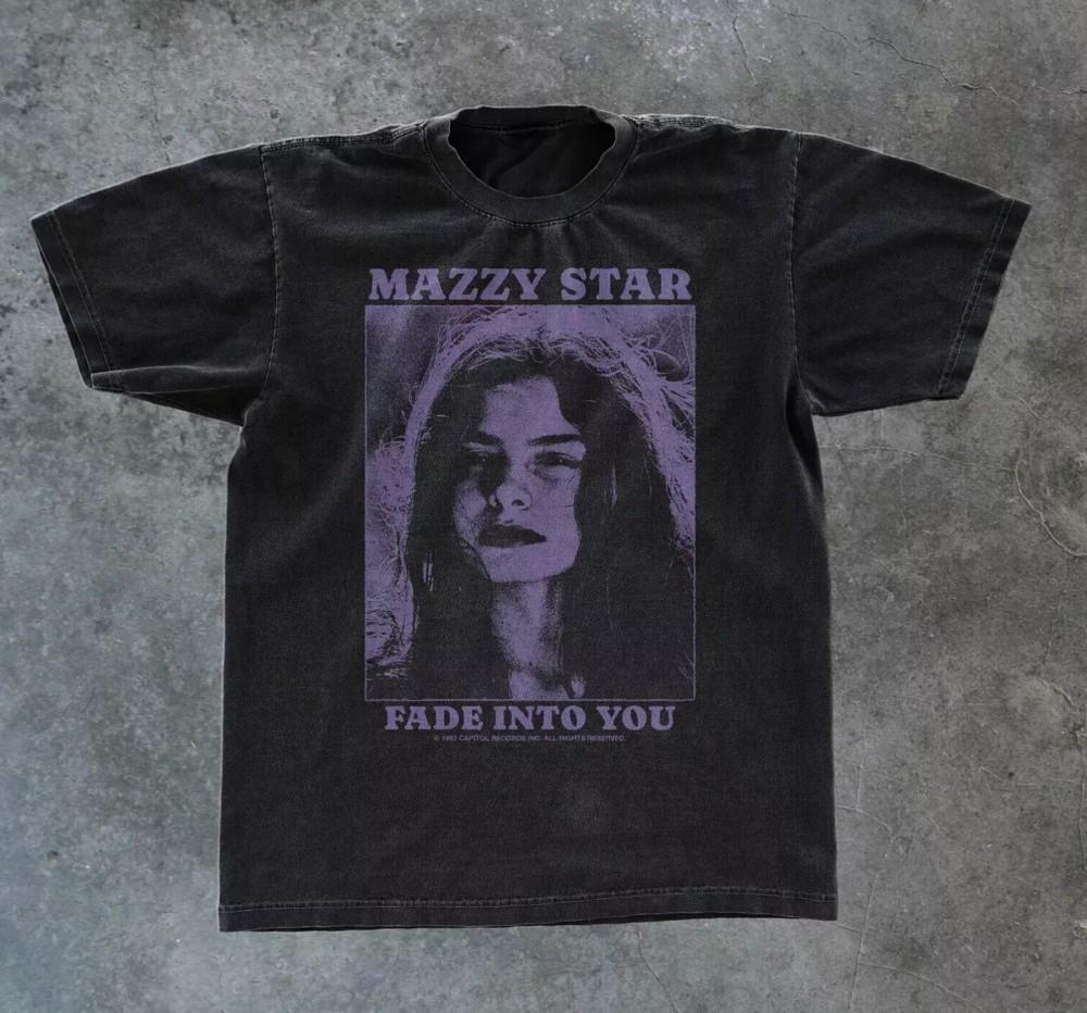 Mazzy Star FADE INTO YOU футболка с коротким рукавом черного цвета мужская женская
