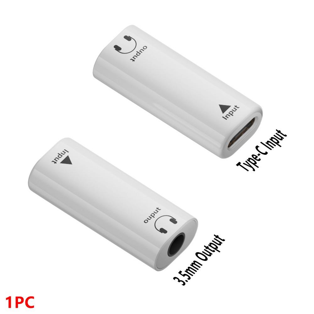 Male to Female USB Type-C to 3.5mm Converter No Delay HiFi USB-C to AUX Connector Plug and Play DAC Headphone Jack Plug