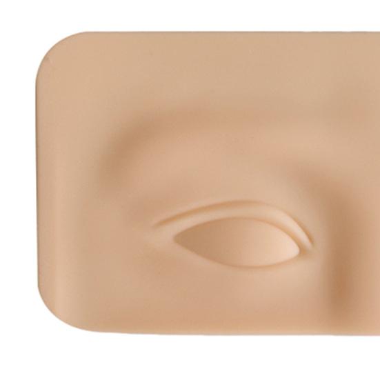 Реалистичный утолщенный, устойчивый, не тускнеющий 3D силиконовый макияж для бровей и глаз, тренировочная поставка для кожи для начинающих