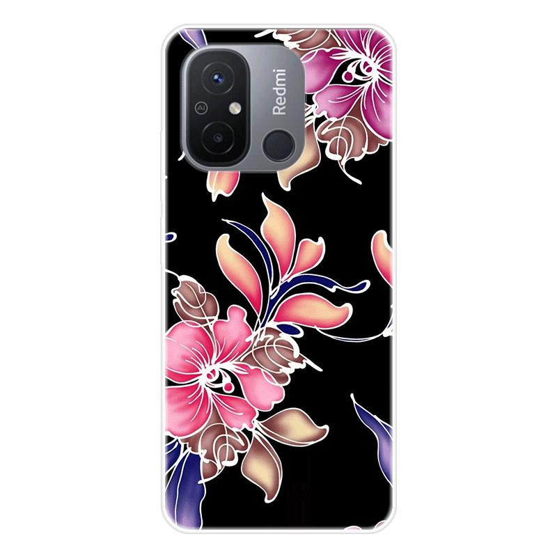 Для Xiaomi Redmi 12C 12 C Redmi12C чехол Мягкая силиконовая задняя крышка Мультяшный чехол для телефона Разнообразие