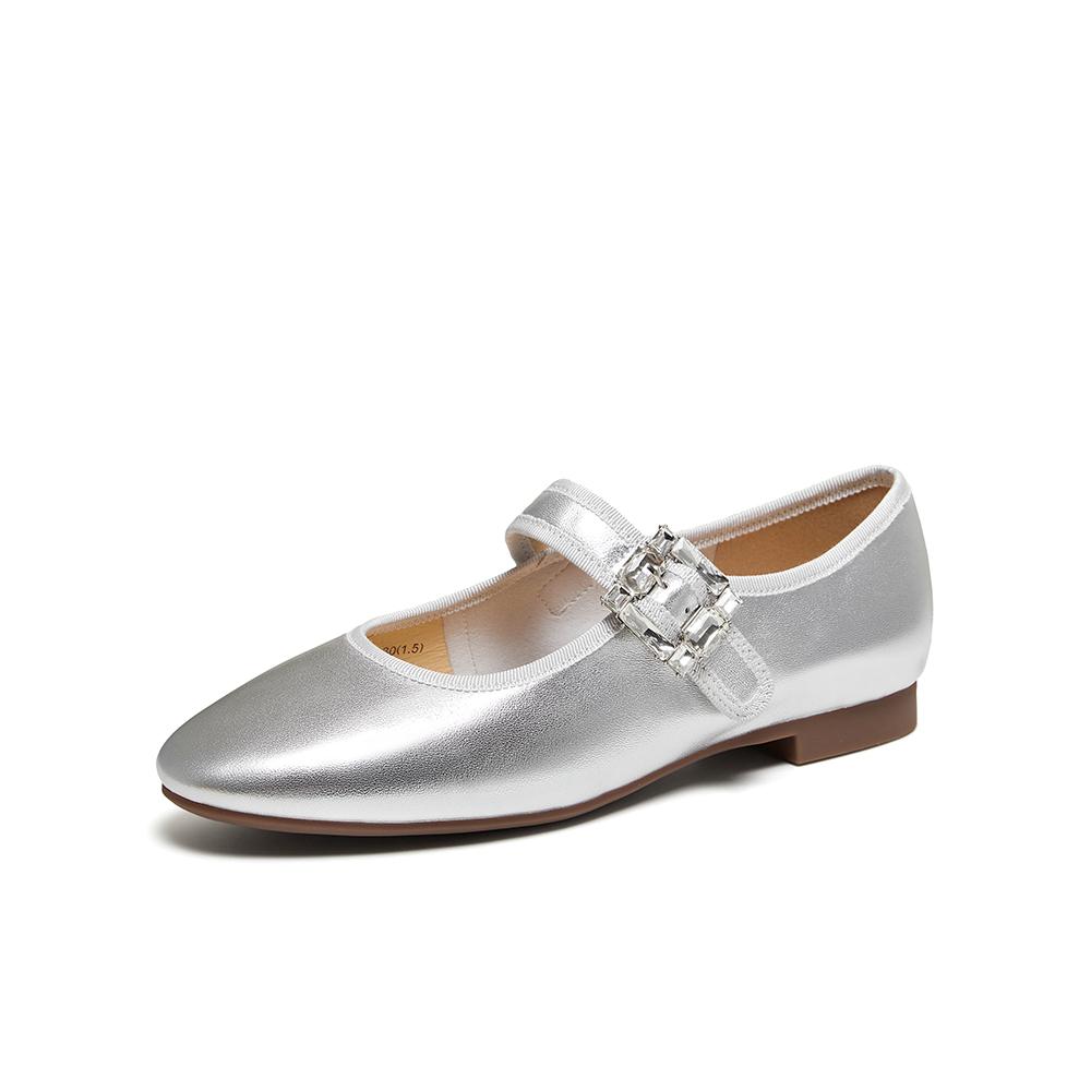 Best Picture 26 Autumn Mary Jane Shoes Fashion Trend Retro Shallow Mouth Women's Single Shoes C3639CQ6