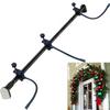 Heavy-Duty Christmas Decoration Holder Fits 31-39in Doors Wreaths Hanger for Wreaths Lights & More