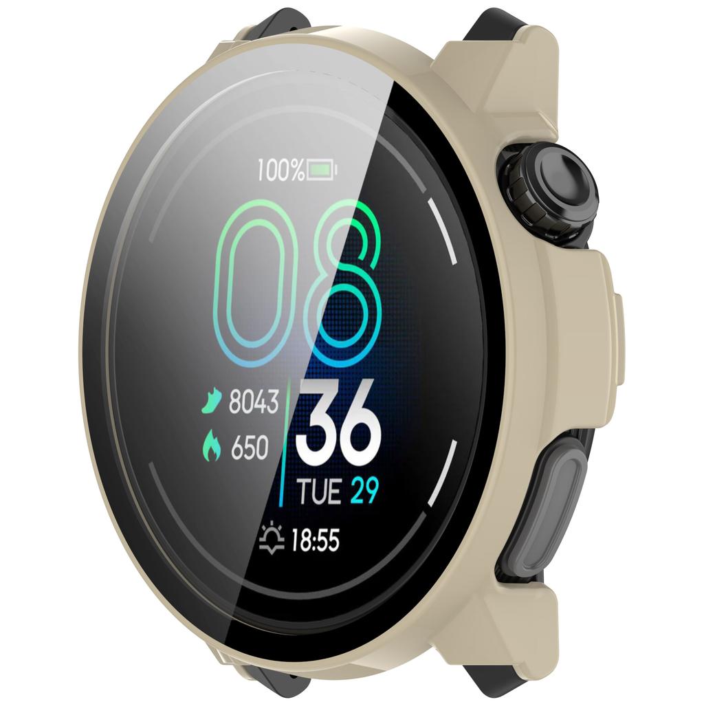 Защитная пленка для экрана из твердого стекла Smartwatch Full Frame Case для умных часов Coros PACE Pro Smart Watch Защитный бампер