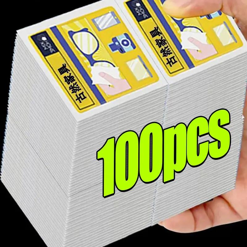 10-200pcs High Quality Cleaning Cloth Glasses Cleaner Cleaning Cloth for Glasses Cloth Len Phone Screen Cleaning Wipes Wholesale