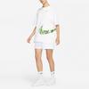 Nike Футболка с круглым вырезом и коротким рукавом с логотипом, женские топы, белые DV3320-100