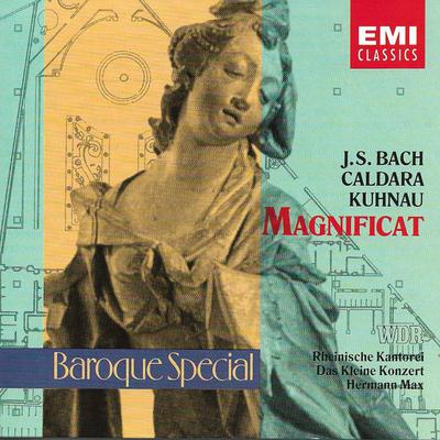 CD ИОГАНН СЕБАСТЬЯН БАХ / АНТОНИО КАЛЬДАРА - Magnificat CDS7544262 EMI Classics 1992 Япония Классика Б/У