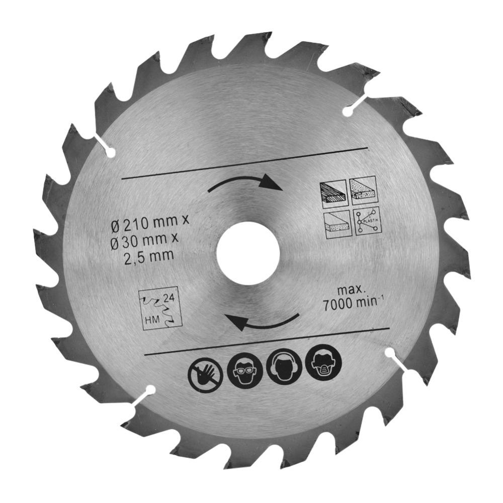 3pcs 210mm Diameter TCT Saw Blade 24 Teeth Wood Cutting Blade Saw Disc Blade For Cross Cutting