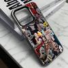 A-Art Клоун Чехол для телефона для iPhone 17,16,15,14,13,12,11 Plus,Pro Max,XS,Цветной Серебряный Позолоченный Внутренний Чехол