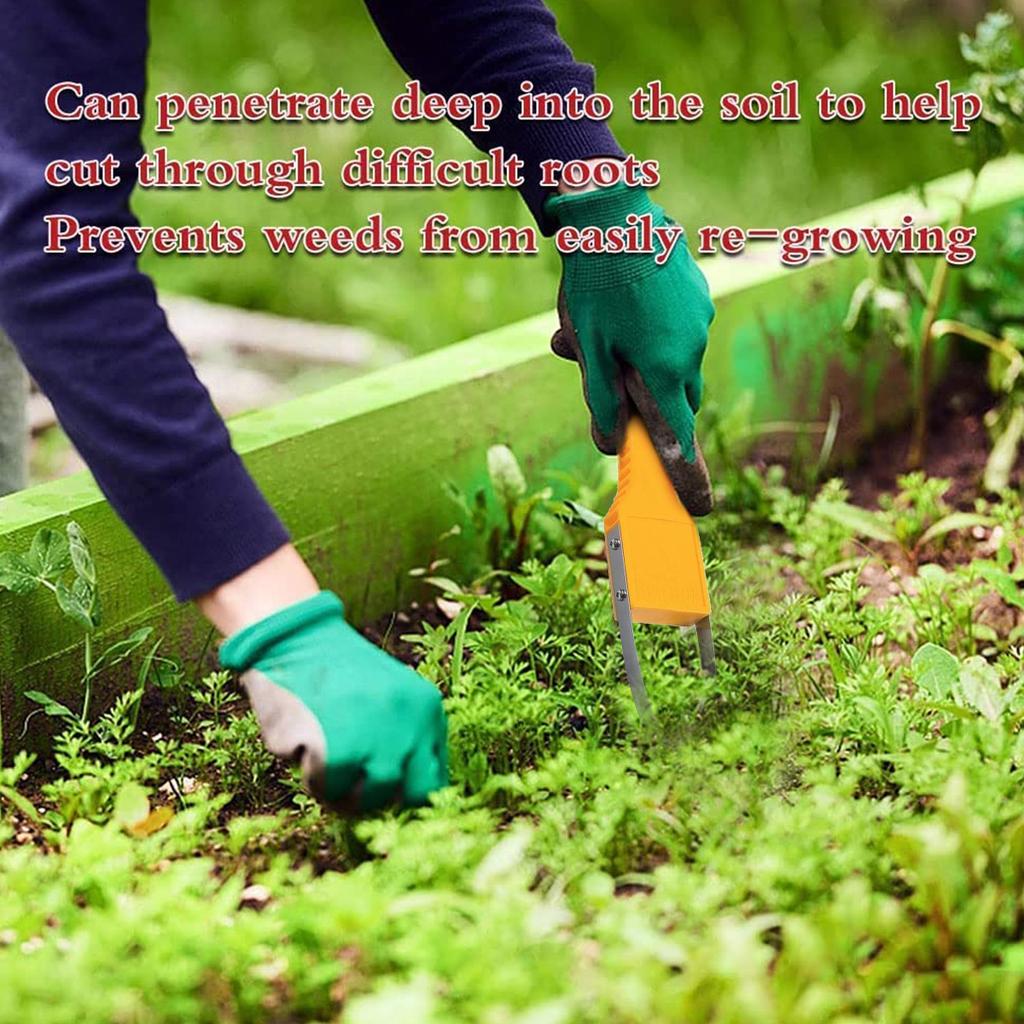 Hand Loop Weeder Tool Garden Metal Loop Design Manual Weeders Tool With Plastic Handle For Weeding