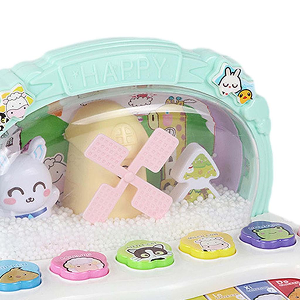 Интерактивная игрушка «Животные» для малышей с музыкой, Монтессори-игрушки, Портативные игрушки для раннего развития детей