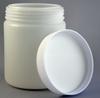 Wide Mouth Polyethylene Container Round 500ml with Gasket in Set of 10 [Made Japan] CK-500