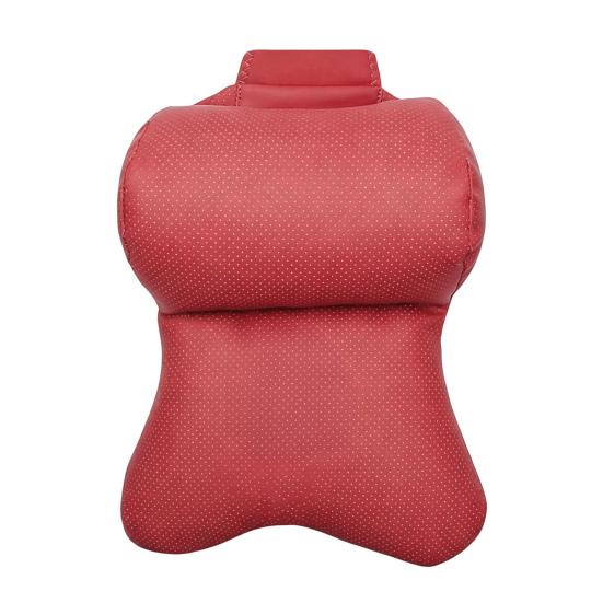 Car Neck Pillow Ergonomic Breathable Car Headrest Neck Cushion with Elastic Strap Adjustable Cervical