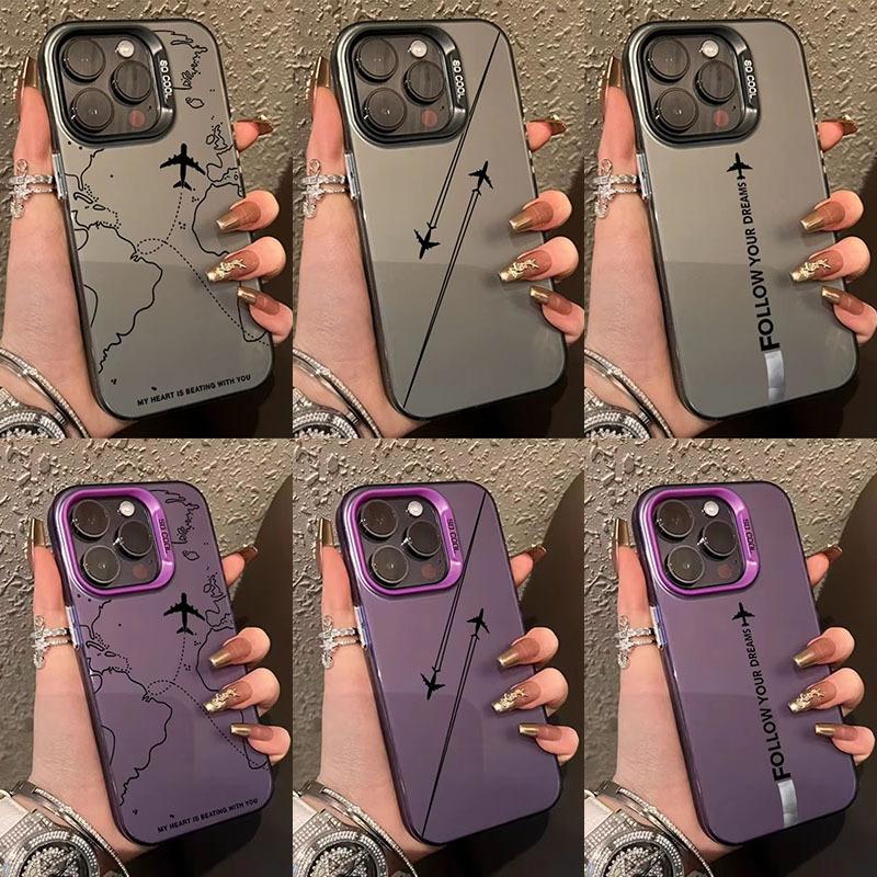Чехол для телефона IPhone 17 Pro в авиационном стиле, 16E/15/14/13, лазерная резка, Apple 11Xs Max, модные и популярные стили